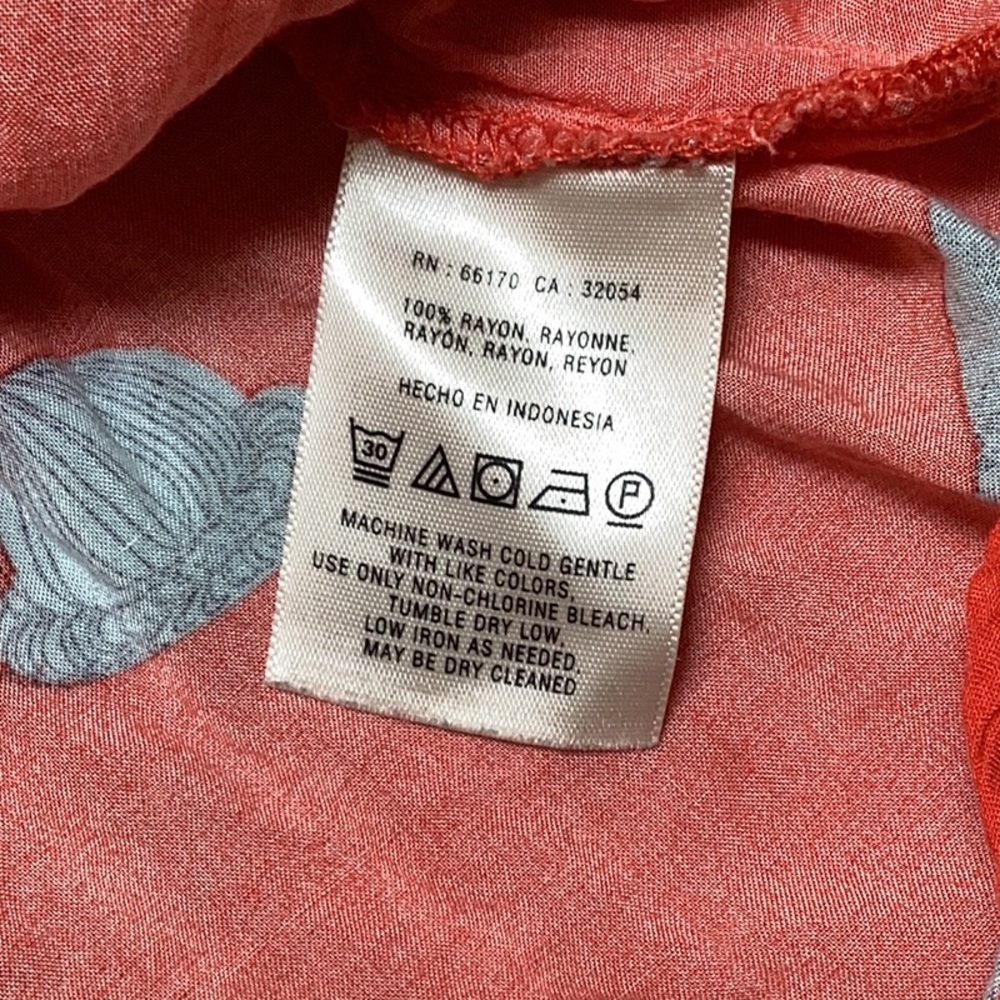 Maeve Anthropologie Printmaker Hat novelty top size 4 - Picture 7 of 9